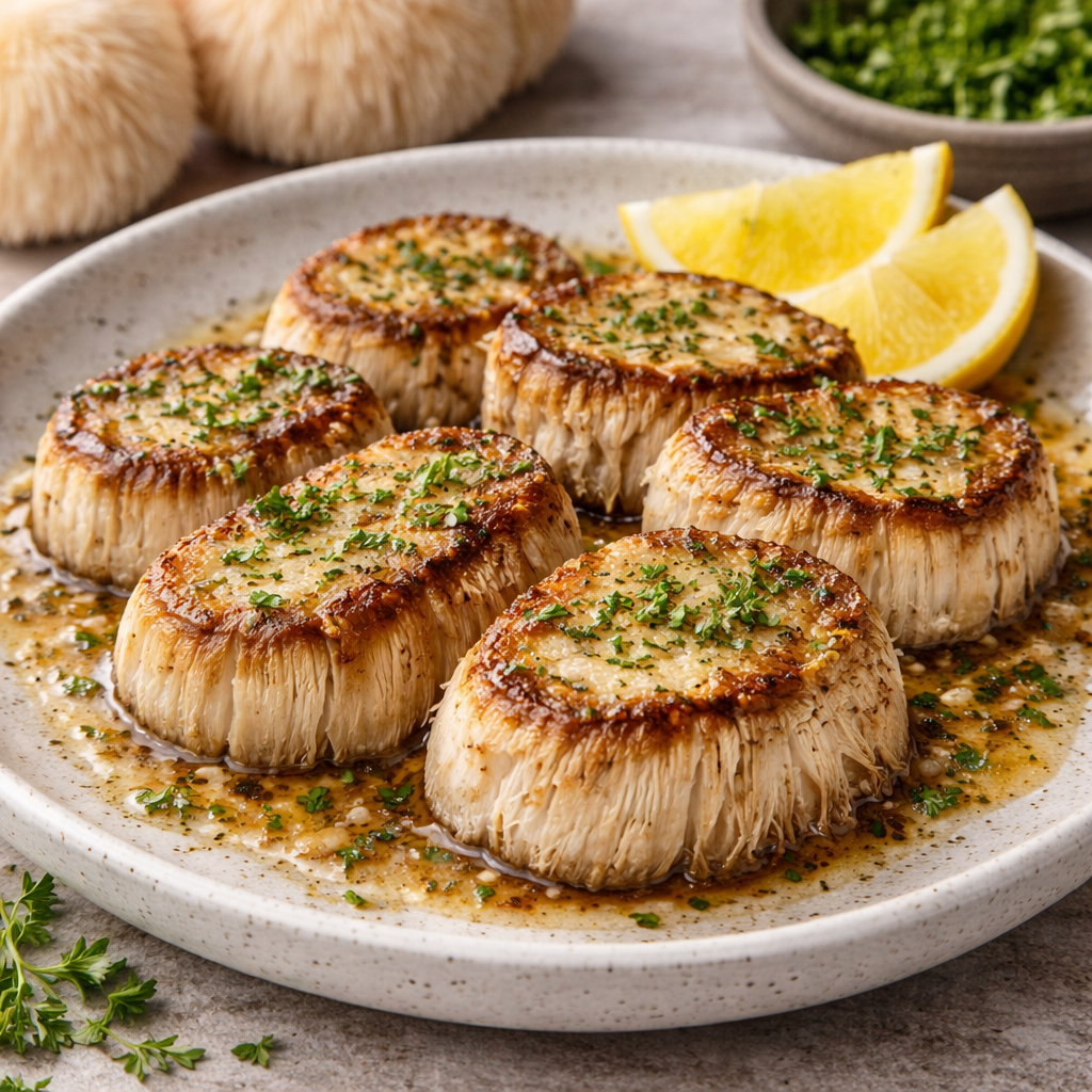 Crispy Lion’s Mane Mushroom Steak Recipe